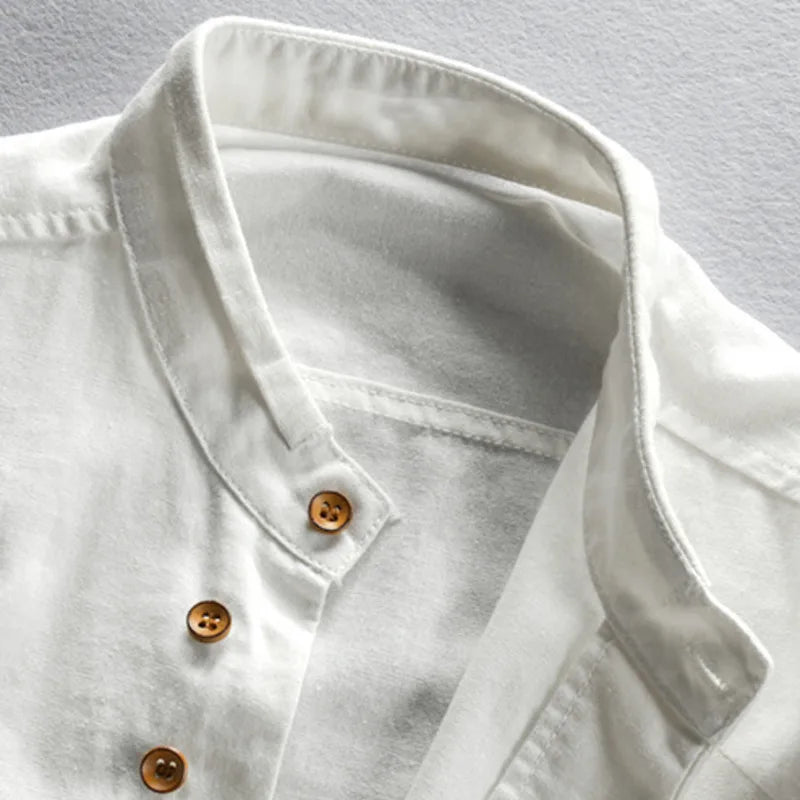 Tokyo Breeze Men's Linen Shirt