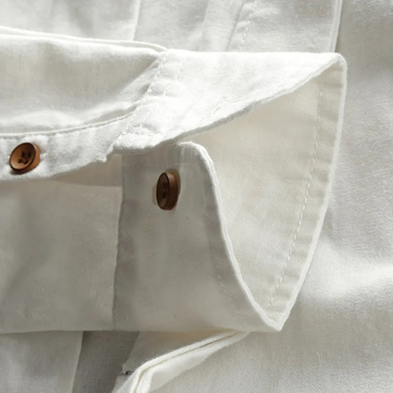 Tokyo Breeze Men's Linen Shirt